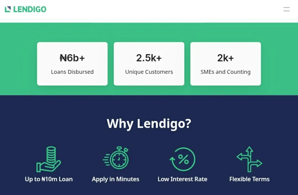 Lendigo Business Loan